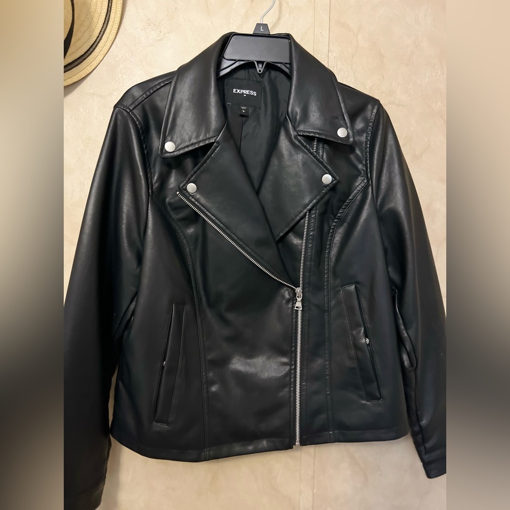 Express leather jacket
